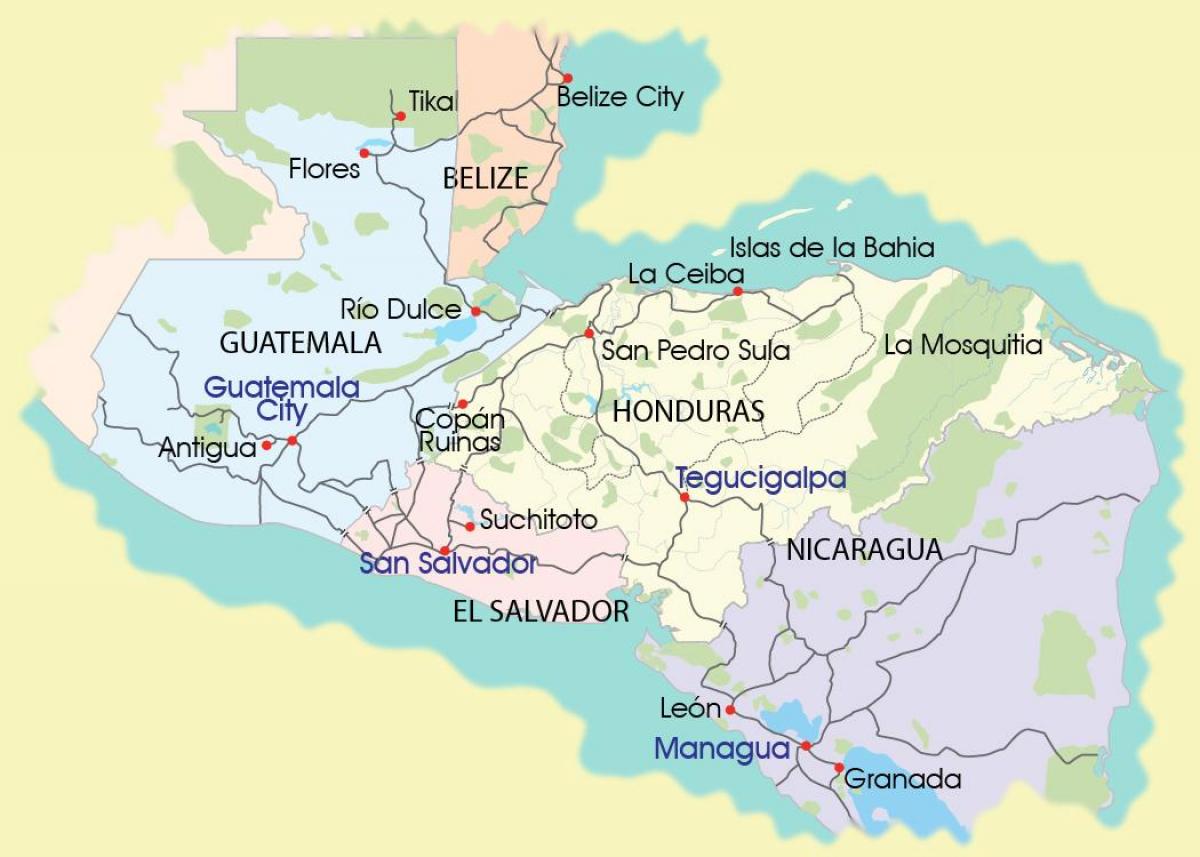 kart москитии Honduras