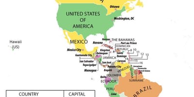 Kart Honduras Cənubi Amerika